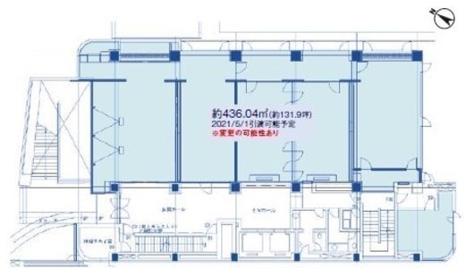 江戸見坂森ビル 1階 間取り図