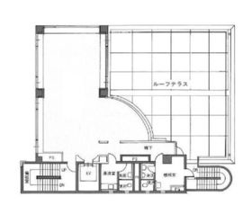金鵄ビル 8階 間取り図