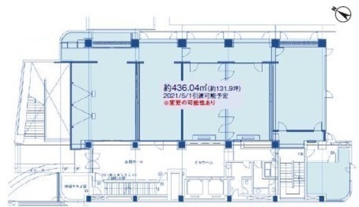 江戸見坂森ビル 3階 間取り図