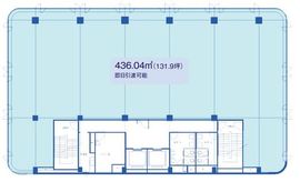 江戸見坂森ビル 5階 間取り図