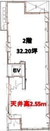 アライヴ人形町 2階 間取り図