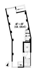 表参道TW 7階 間取り図