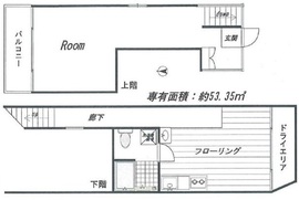 MISTRAL(SOHO) 1階C 間取り図