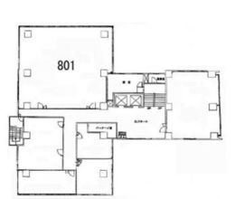 第3東ビル 801 間取り図