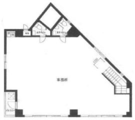 矢野ビル 2階 間取り図