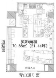 アイアアネックスビル 1階 間取り図