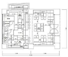 第二錦水ビル 1階 間取り図