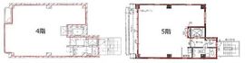 玉家ビル 4-5階 間取り図