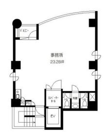 麹町KYビル 2階 間取り図