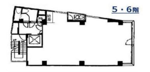青朋ビル 5階+6階 間取り図