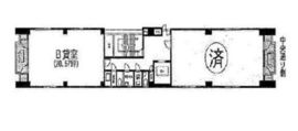 千疋屋ビル 5階A 間取り図