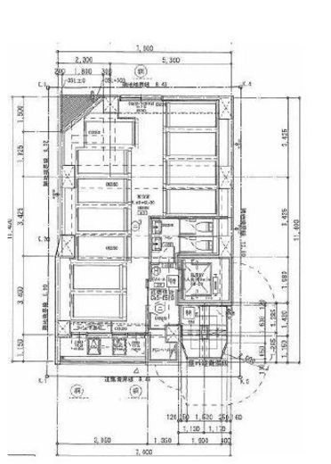 Binemu麻布十番 3階 間取り図