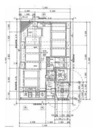 Binemu麻布十番 5階 間取り図