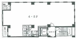 銀座アルカビル 3階 間取り図