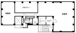 ヒキタカ飯田橋ビル 7階 間取り図