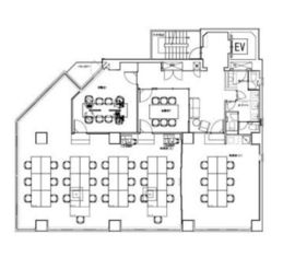 TQ東神田(旧:トーシン東神田ビル) 4階 間取り図
