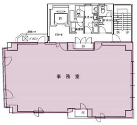 サンライズ三田ビル 8階 間取り図