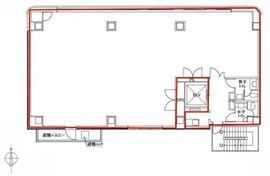 SKビル(八丁堀) 3階 間取り図
