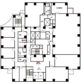 ザ・タワーズ台場 3階 間取り図