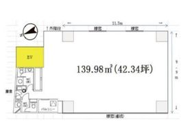 オフィスニューガイア浜松町No.16 2階 間取り図