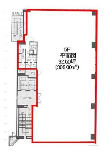 GS千代田ビル 5階 間取り図