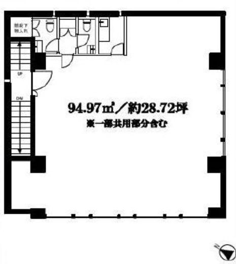 Colony Minami Aoyama 2階 間取り図