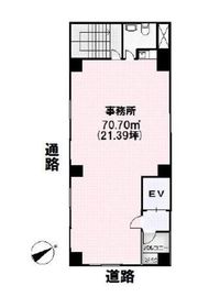 SKM GINZA EASTビル 3階 間取り図