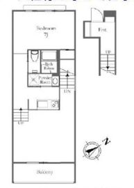 LATTICE JINGUMAE(SOHO) 203 間取り図