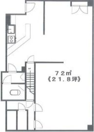 中町ビル B1階 間取り図
