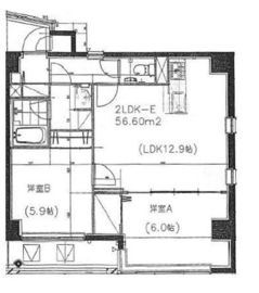 フォレスタ 605 間取り図