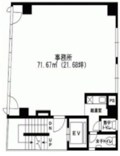 FIプラザビル 3階 間取り図