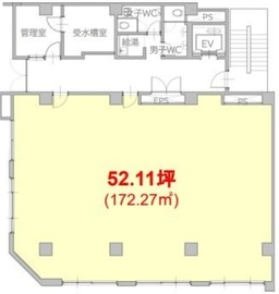 八重洲KHビル 1階 間取り図