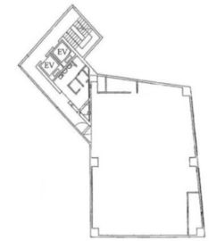 渋谷桜丘ビル 11階 間取り図