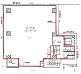 ERVIC人形町 4階 間取り図