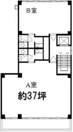 室四ビル 2階A 間取り図