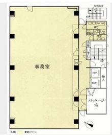 野村不動産南新宿ビル 4階 間取り図