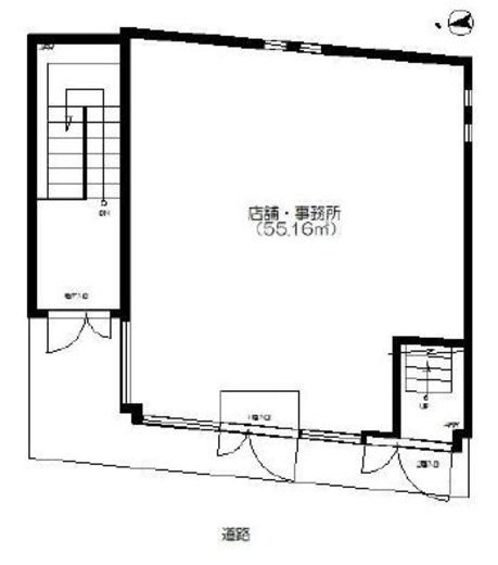六本木フォレスト 1階 間取り図