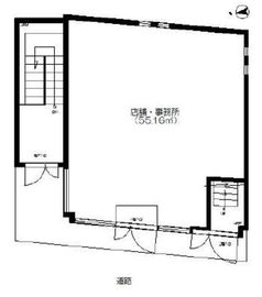 六本木フォレスト 1階 間取り図