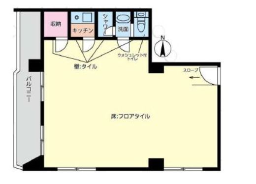 メゾン青山(SOHO) 5階 間取り図
