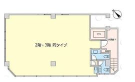 中村ビル 2階 間取り図