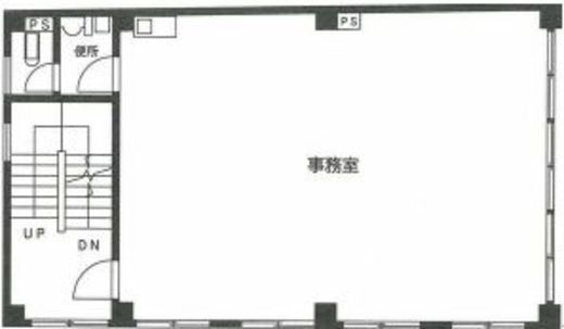 立石室町ビル 3階 間取り図