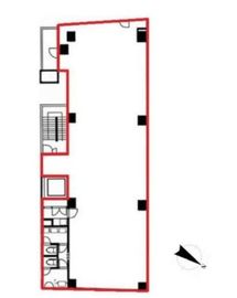 九段北一丁目ビル 8階 間取り図