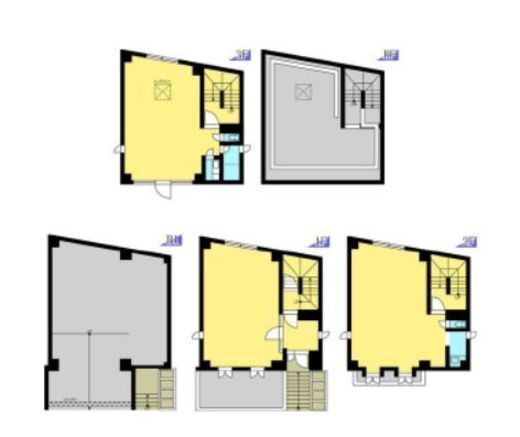 原宿山手館 1棟 間取り図