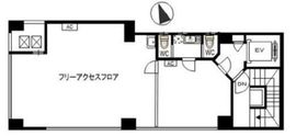 ユーワビル 6階 間取り図