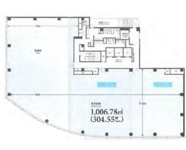 ヒューリック青山外苑東通ビル(旧:南青山M-SQUARE) 6階 間取り図