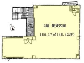 ディアテックビル南青山 2階 間取り図