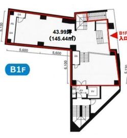 MK麹町ビル B1階 間取り図