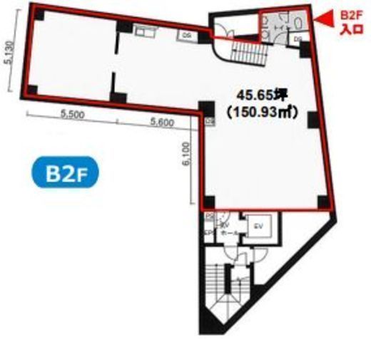 MK麹町ビル B2階 間取り図