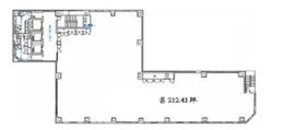 RBM築地ビル 7階 間取り図