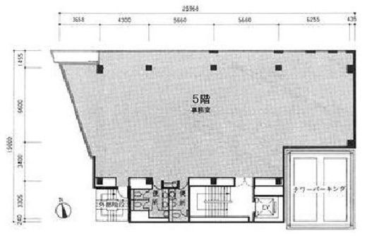 東神田堀商ビル 6階 間取り図